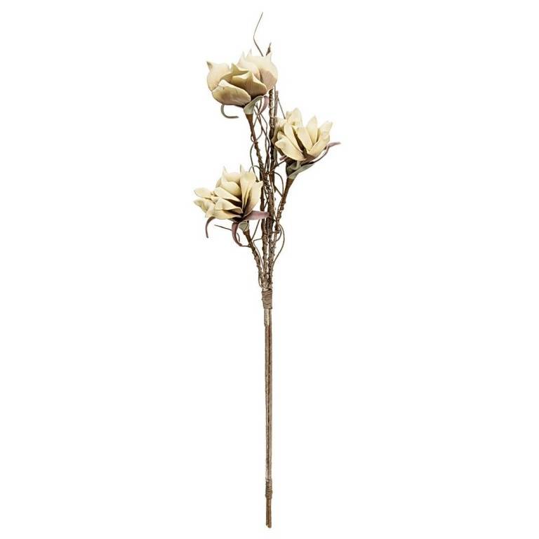 Цветок из фоамирана "Магнолия зимняя", В 980 мм, aj - 04 фото на RBNG